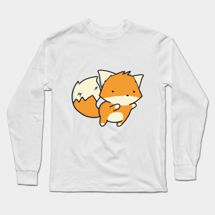 Cute Little Fox Long Sleeve T-Shirt